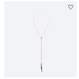 Knox Chain Lariat Necklace